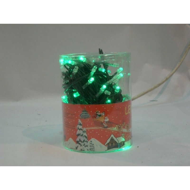 LUCES LED 100U PROG MULTI VERDE 22517 ^