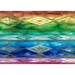 PAPEL REGALO ROLLO 31 SETIMPRES PACK 2U ESTUCADO MULTICOLOR ROMBOS E39R