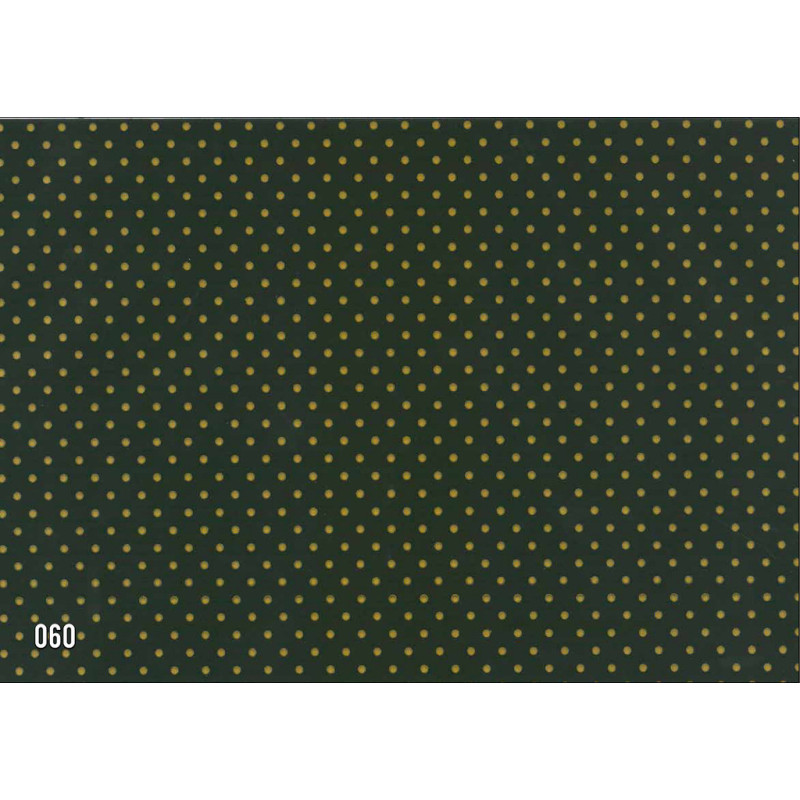 PAPEL REGALO ROLLO 31 SETIMPRES PACK 2U ESTUCADO NEGRO PUNTOS ORO E41N