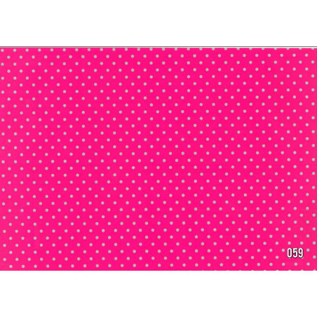 PAPEL REGALO ROLLO 31 SETIMPRES PACK 2U ESTUCADO ROSA PUNTOS PLATA E41RS