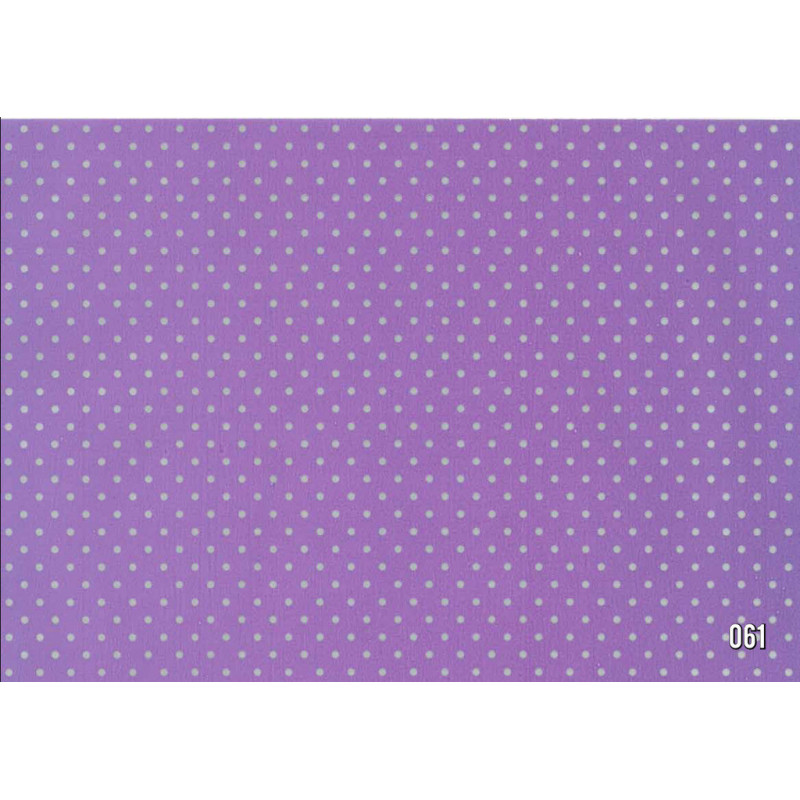 PAPEL REGALO ROLLO 31 SETIMPRES PACK 2U ESTUCADO VIOLETA PUNTOS PLATA E41VL
