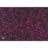 PAPEL REGALO ROLLO 31 SETIMPRES PACK 2U ESTUCADO NEGRO RIZOS ROSA E42RS