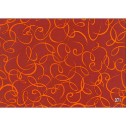 PAPEL REGALO ROLLO 31 SETIMPRES PACK 2U ESTUCADO ESPIRALES ROJO E47R