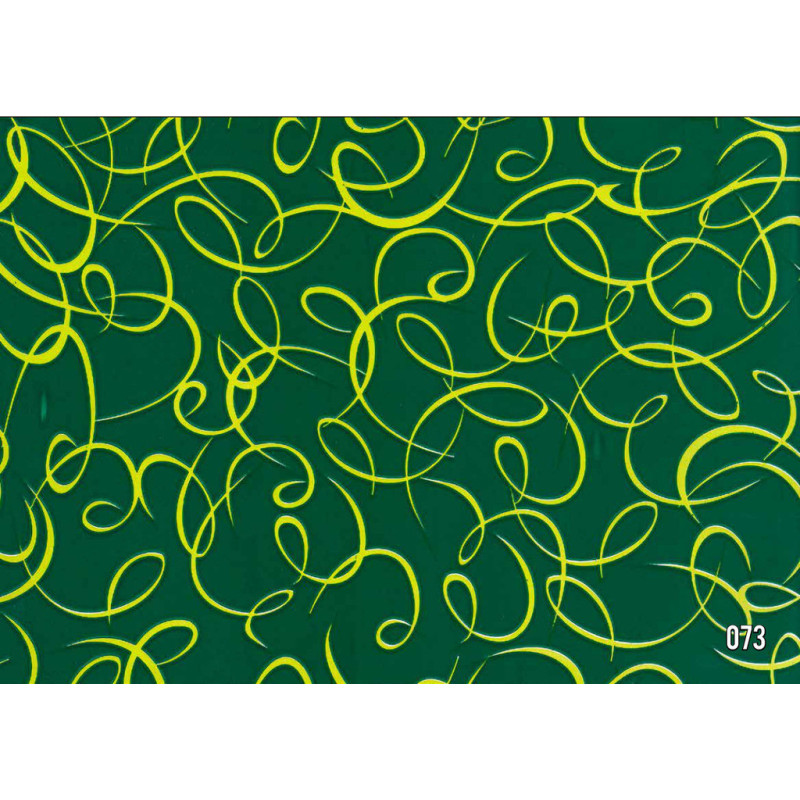 PAPEL REGALO ROLLO 31 SETIMPRES PACK 2U ESTUCADO ESPIRALES VERDE GE47VR