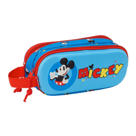 PORTATODO DOBLE 3D MICKEY MOUSE 3D SAFTA25 ENERO 822450512