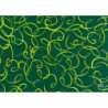 PAPEL REGALO ROLLO 31 SETIMPRES PACK 2U ESTUCADO ESPIRALES VERDE GE47VR