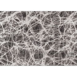 PAPEL REGALO ROLLO 31 SETIMPRES PACK 2U ESTUCADO NEGRO LINEAS BLANCO E48N