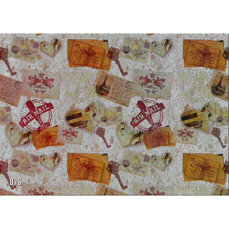 PAPEL REGALO ROLLO 31 SETIMPRES PACK 2U ESTUCADO VINTAGE PLATA E50P