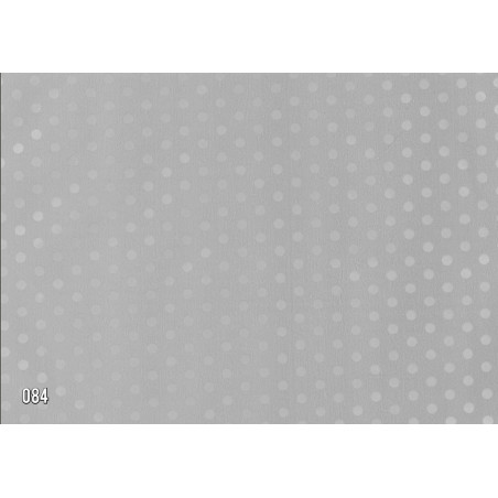 PAPEL REGALO ROLLO 31 SETIMPRES PACK 2U ESTUCADO GRIS PUNTOS PLATA E52P