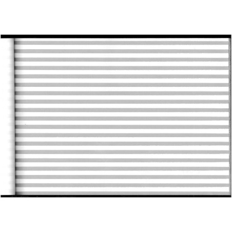 PAPEL REGALO ROLLO 31 SETIMPRES PACK 2U ESTUCADO RAYAS PLATA FONDO BLANCO E54OR