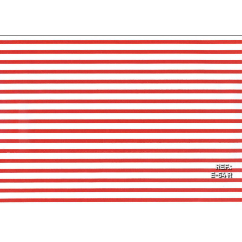 PAPEL REGALO ROLLO 31 SETIMPRES ESTUCADO BANDAS BLANCO/ROJO E54R PACK 2U