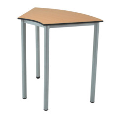 MESA 1/6 CIRCULO MOD.E161 TUBO ACERO TAPA LAMINADO TAGAR