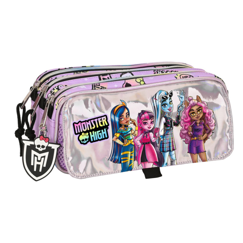 PORTATODO TRIPLE BIG MONSTER HIGH "BEST BOOS" 822340710 SAFTA23 VAC