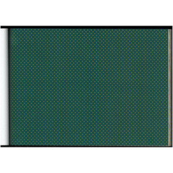 PAPEL REGALO ROLLO 31 SETIMPRES PACK 2U ESTUCADO PUNTOS ORO FONDO VERDE E58VR