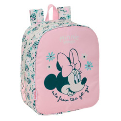 MOCHILA GUARDERIA ADAPT.CARRO INTERCAMBI MINNIE MOUSE "MINTY" SAFTA26 612612232 27X22 UNIDAD