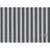PAPEL REGALO ROLLO 31 SETIMPRES PACK 2U ESTUCADO RAYAS NEGRO FONDO GRIS E63N