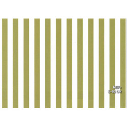 PAPEL REGALO ROLLO 31 SETIMPRES PACK 2U ESTUCADO RAYAS ORO FONDO BLANCO E63OR