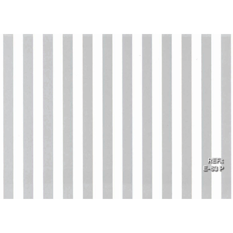 PAPEL REGALO ROLLO 31 SETIMPRES PACK 2U ESTUCADO RAYAS PLATA FONDO BLANCO E63P