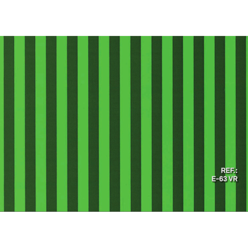 PAPEL REGALO ROLLO 31 SETIMPRES PACK 2U ESTUCADO RAYAS VERDE FONDO VERDE E63VR