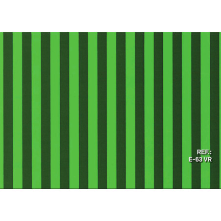 PAPEL REGALO ROLLO 31 SETIMPRES PACK 2U ESTUCADO RAYAS VERDE FONDO VERDE E63VR
