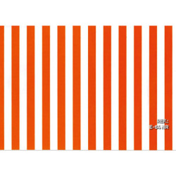 PAPEL REGALO ROLLO 31 SETIMPRES ESTUCADO BANDAS NARANJA/BLANCO E64NR PACK 2U