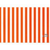 PAPEL REGALO ROLLO 31 SETIMPRES ESTUCADO BANDAS NARANJA/BLANCO E64NR PACK 2U