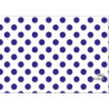 PAPEL REGALO ROLLO 31 SETIMPRES ESTUCADO PUNTOS AZUL FONDO BLANCO E66AZ PACK 2U