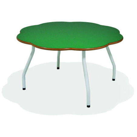 MESA INFANTIL MOD.D001 TUBO ACERO TAPA LAMINADO O 100 ALT.60 TAGAR