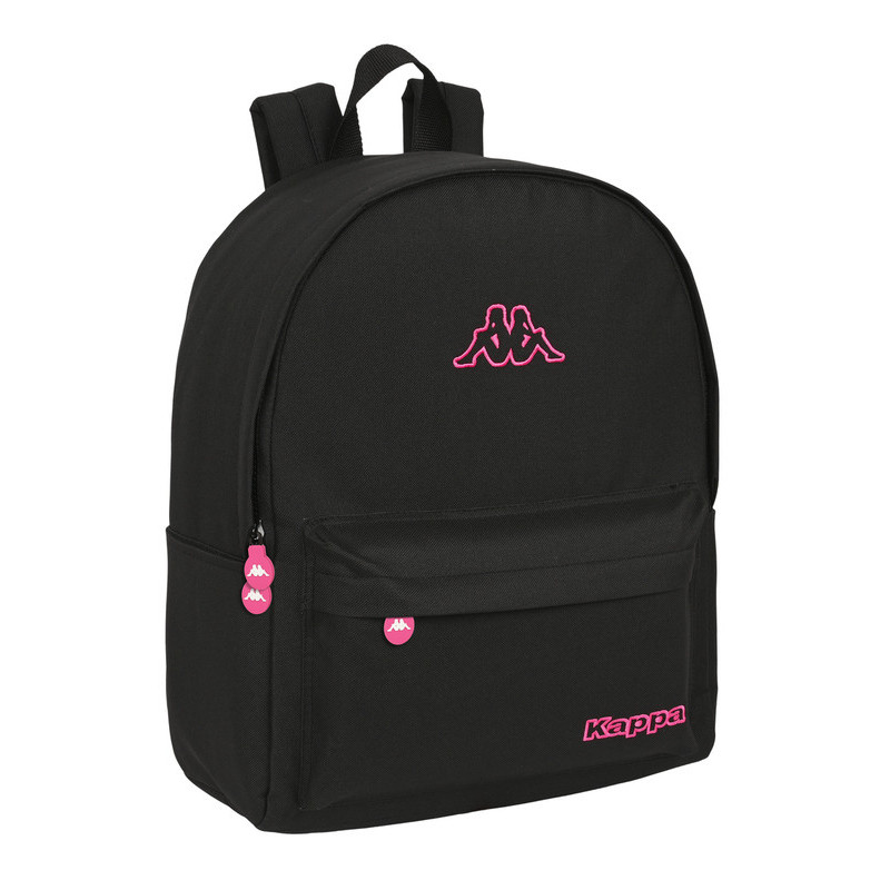 MOCHILA PARA PORTATIL 14,1" KAPPA "BLACK AND PINK" SAFTA23 ENERO 612305902
