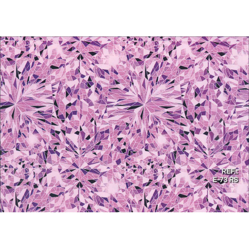 PAPEL REGALO ROLLO 31 SETIMPRES ESTUCADO PSICODELIA FONDO FUCSIA E73RS PACK 2U