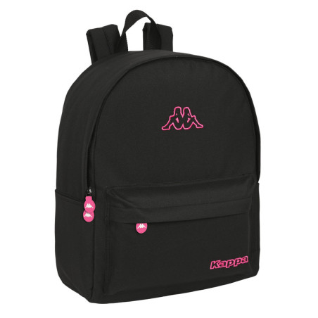 MOCHILA PARA PORTATIL 14,1" KAPPA "BLACK AND PINK" SAFTA23 ENERO 612305902