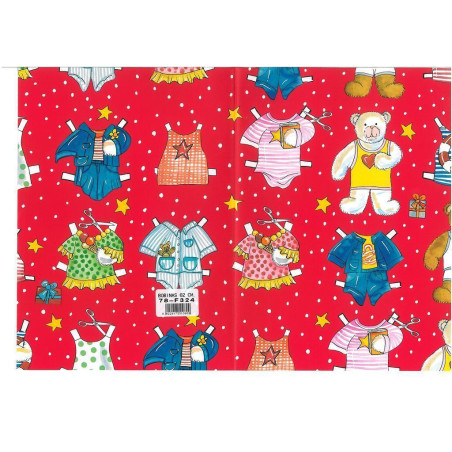 PAPEL REGALO ROLLO 31 CINSA ESTUCADO INFANTIL 2,5KG 78-F324 ^