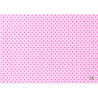 PAPEL REGALO ROLLO 31 SETIMPRES PACK 2U ESTUCADO INFANTIL BEBE PUNTITOS ROSA I11RS