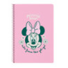 LIBRETA FOLIO 80 H. TAPAS DURAS MINNIE MOUSE "MINTY" SAFTA26 512612066 31X21,5 UNIDAD