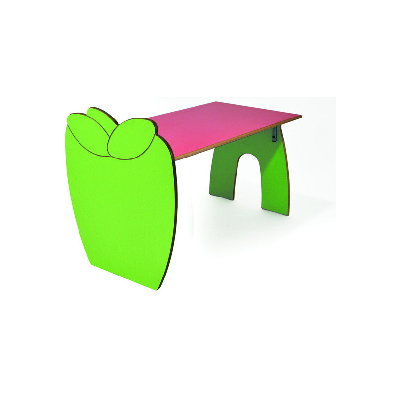 MESA INFANTIL MOD.D267 PATAS HAYA MANZANA TAPA LAMINADO 120X60 ALT.60 TAGAR