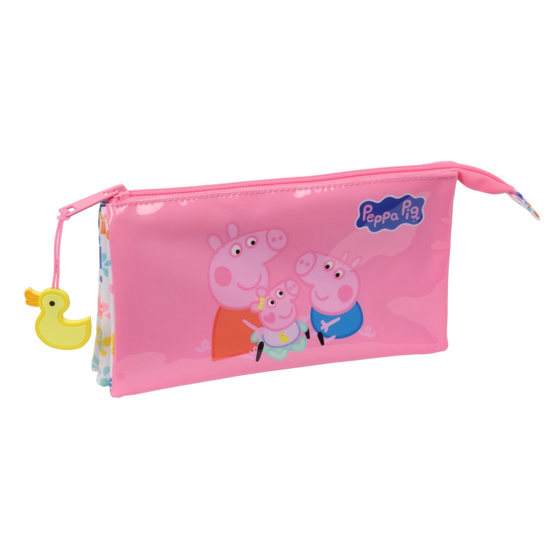 PORTATODO TRIPLE PEPPA PIG "BABY PIG" SAFTA26 812572744 12X22 UNIDAD