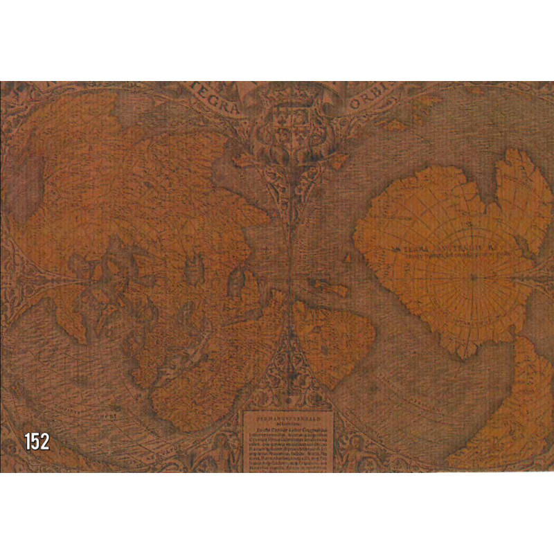 PAPEL REGALO ROLLO 31 SETIMPRES PACK 2U KRAFT MAPAMUNDI K27R