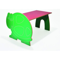 MESA INFANTIL MOD.D287 PATAS HAYA TORTUGA TAPA LAMINADO 120X60 ALT.60 TAGAR