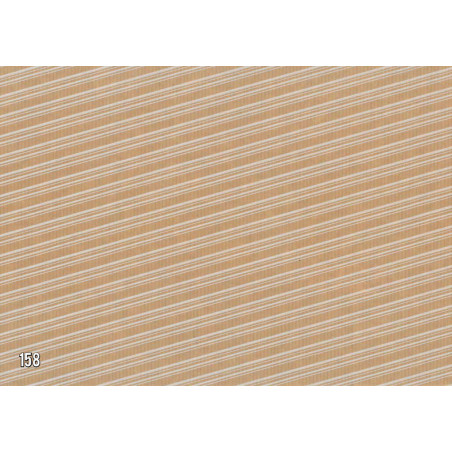 PAPEL REGALO ROLLO 31 SETIMPRES PACK 2U KRAFT RAYAS BLANCO K34B