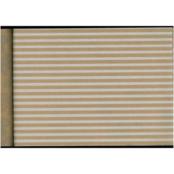 PAPEL REGALO ROLLO 31 SETIMPRES PACK 2U KRAFT RAYAS BLANCO K39B