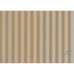 PAPEL REGALO ROLLO 31 SETIMPRES PACK 2U KRAFT RAYAS BLANCO K42B