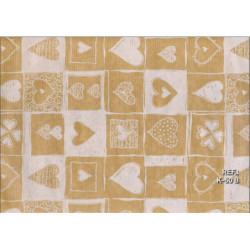 PAPEL REGALO ROLLO 31 SETIMPRES KRAFT CORAZONES BLANCO K50B PACK 2U