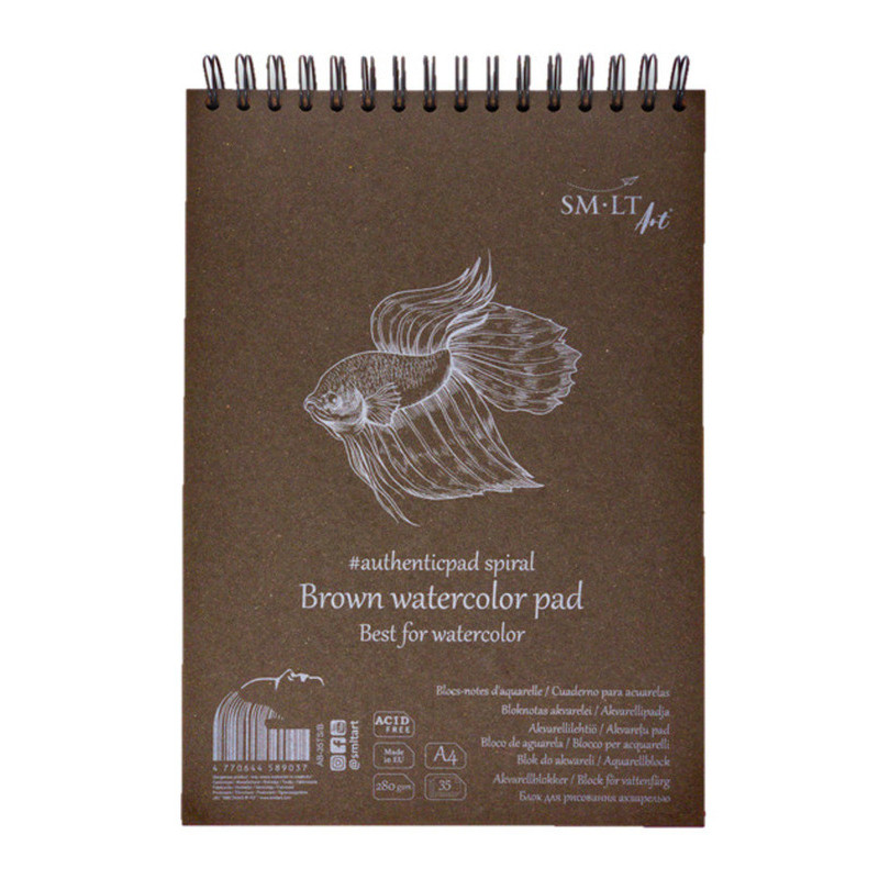 BLOC DIBUJO ESBOZO MARRON HAVANNA A-5 20H 280G 5AB-20TS/B PRECISION