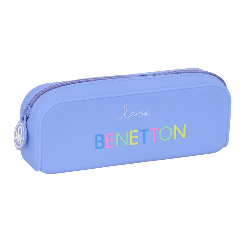 PORTATODO CUADRADO SILICONA BENETTON "LILA" SAFTA25 ENERO 812551886