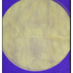 TUL MALLA GRUESA REDONDO 25CM BEIGE PTE 200U ^