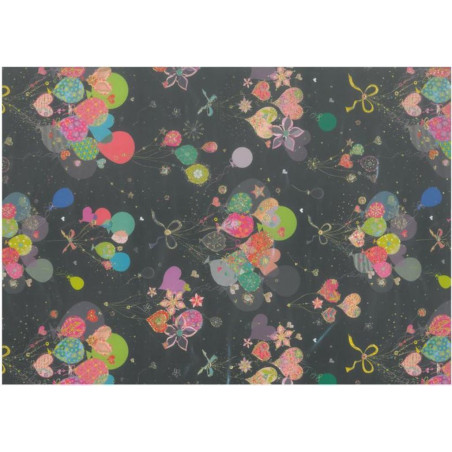 PAPEL REGALO 50*70 ARGU TURNOWSKY GLOBOS PTE 10H 38747 MOD 03