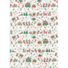 PAPEL REGALO 50*70 ARGU TURNOWSKY NAVIDAD ANIMALITOS PTE 10H 38765 ^