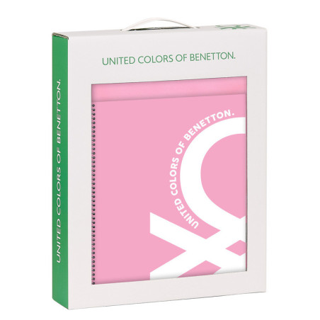 SET DE REGALO PEQ. BENETTON "FLAMINGO PINK" 312252588 35*28 SAFTA22