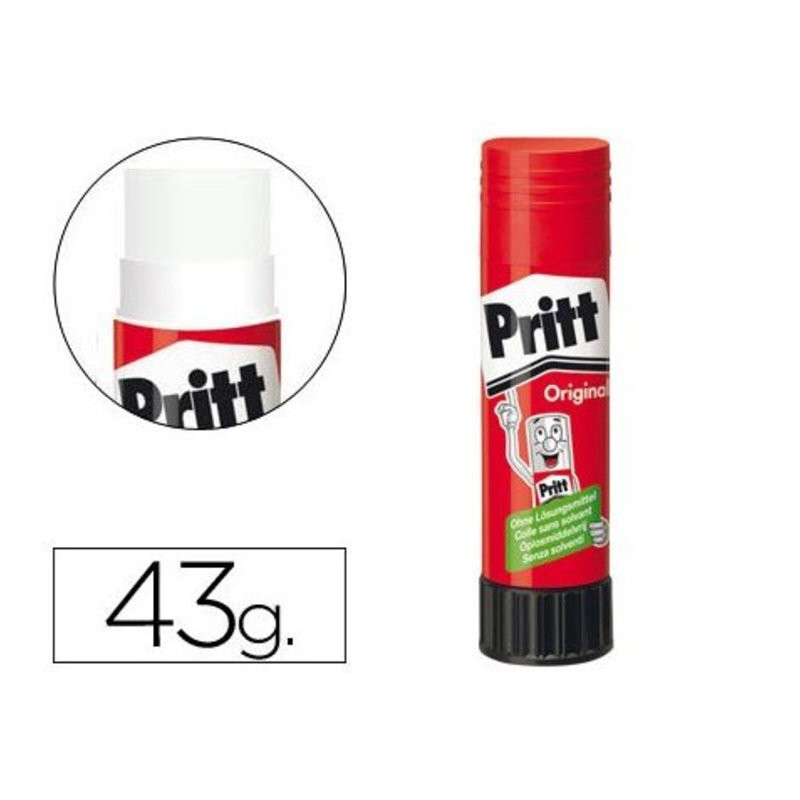 PEGAMENTO BARRA PRITT GRANDE  40+3G C/15U