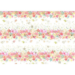 PAPEL REGALO 50*70 ARGU TURNOWSKY FLORES PTE 10H 39096 MOD 13 ^